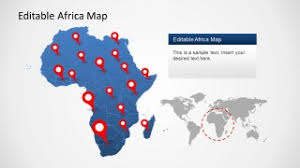 Available in ai, eps, pdf, svg, jpg and png file formats. Africa Map Template For Powerpoint Slidemodel