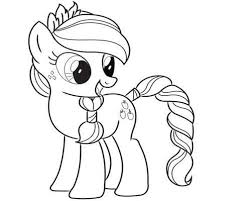 Gambar kuda poni hitam putih mudah untuk diwarnai. Koleksi 25 Gambar Mewarnai Kartun My Little Pony Kataucap