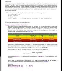 Solved Functions In This Project Things Are A Bit Differe