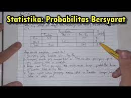 Probabilitas dan statistika contoh soal dan. Cara Mengerjakan Soal Tentang Probabilitas Bersyarat Statistika Youtube