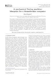 Bleepingcomputer.com is a premier destination for computer users of all skill levels to learn how to use and receive support for their computer. Pdf A Mechanical Turing Machine Blueprint For A Biomolecular Computer