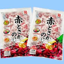 Amazon | 赤 とさか のり 2袋入り（500g×2）【カネリョウ】 国内産天然海藻・着色料不使用 ・刺身のつま、料理の付け合わせに【ポスト便】  | うまいもの市場 | 海藻類 通販