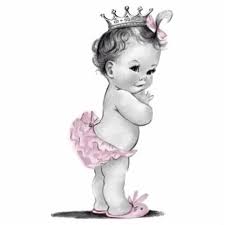 Baby Queen Baby Girl Drawing Baby Girl Shower Pink Princess Baby Girl Shower