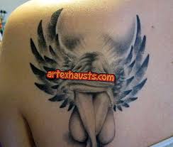 Schițe de tatuaje tatuaje cu aripi cerneală tatuaje înger războinic arhanghelul gabriel. 25 Frumoase Modele De Tatuaje Inger Cu Imagini