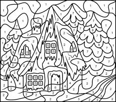 Color each picture using the color indicated by the color number. Adult Color By Numbers Best Coloring Pages For Kids