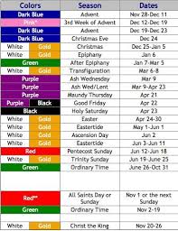 This calendar lists each day's celebration, rank, liturgical color, citations for the lectionary for mass, and psalter cycle for the liturgy of the hours. Colors Of Faith 2021 Liturgical Colors Roman Catholic What Do Liturgical Colors Mean The Arlington Catholic Herald During Lent The Color Is Purple A Symbol Of Penance Katalog Busana Muslim