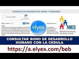 El bono de desarrollo humano, propiamente dicho. Bono De Desarrollo Humano Saber Si Soy Beneficiario Youtube