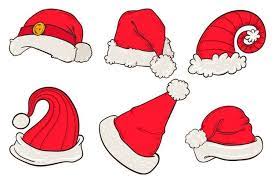 Download Hand Drawn Santa S Hat Collection For Free Santa Hat Vector How To Draw Hands Christmas Drawing