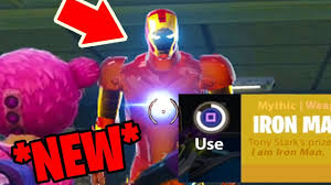Marvel's wolverine and iron man npc's engage in a battle to the death in fortnite, and only the strongest survives the battle for the ages. How To Play As Iron Man In Fortnite Battle Royale New Easter Egg In Fortnite Youtube