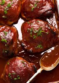 This recipe works with any barbecue sauce and is ready in an hour if you don't have a grill or the weather is keeping you inside, this easy technique for making baked bbq chicken in the oven is all you need. Oven Baked Bbq Chicken Easy From Scratch Recipetin Eats