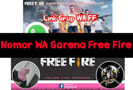 Check spelling or type a new query. Nomor Wa Garena Free Fire Gimana Net