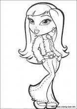 Download Aesthetic Bratz Coloring Pages Coloring And Drawing