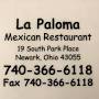 La Paloma To Go from m.facebook.com