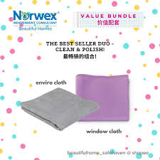 Does norwex really work or are you being lied to? Norwex Basic Package Enviro Window Duo Microfibre Cloth Shopee Malaysia