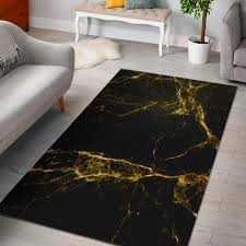 Epoxy floor ghana are expert with many years experience in epoxy flooring coating. Black Gold Marble Print Area Rug Gearfrost