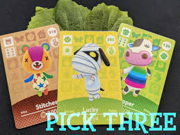 There are a number of options, both replicating the official cards and other forms like tokens. Adopting Villagers To Your Island On Animal Crossing Just Became Much Easier Pick 3 Of Your Animal Crossing Amiibo Cards Animal Crossing Laser Print Stickers