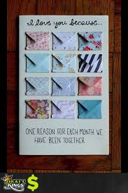 One Reason For Each Month Year Diy Birthday Card For Boyfriend Easy Christmas Diy Birthday Cards Diy