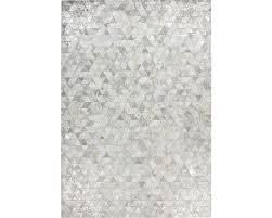 Lederteppich online kaufen bei schlafwelt: Teppich Leder Rocket 410 Grau Silber 80x150 Cm Echtleder Bei Hornbach Kaufen