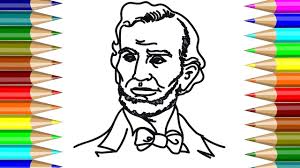 President Abraham Lincoln Coloring Book How To Draw President Abraham Abraham Lincoln For Kids Coloring Books President Abraham Lincoln