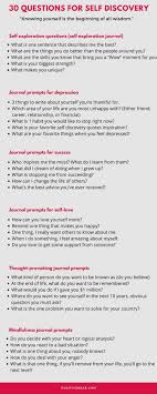 Maybe you would like to learn more about one of these? Self Discovery Journal Prompts For A True Reflection Of Yourself Positivebear