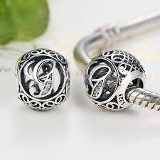We ship across india and all over the. Vintage Letter A Z Clear Cz 925 Sterling Silver Bead Fits Pandora Charm Bracelet G Cw188mcxe63 Sterling Silver Bead Bead Charm Bracelet Letter Charms