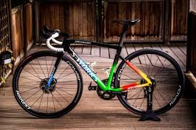 Green, yellow, black, red and blue; Julian Alaphilippe Unveils Rainbow Jersey And Custom Specialized Tarmac Sl7 Ahead Of Liege Bastogne Liege 2020 Cycling Weekly