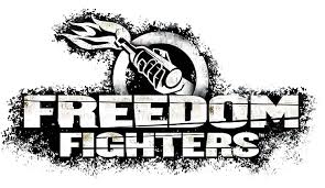 Commonly used for various figurative bombs or explosions, e.g., slang bomb, a home run in baseball or softball; Hd Wallpaper Freedom Fighters Logo Hand A Molotov Cocktail Illustration Wallpaper Flare