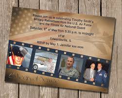 Create your own birth announcement cards to download, print or send online for free. Vintage Military Retirement Party Invitation Etsy
