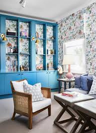 The Mirabel Foundation Has A Colourful New Home Living Room Designs New Homes Blue Bookshelves