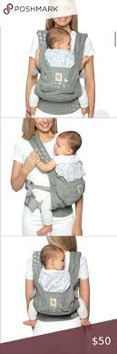 Ergo Baby Grey Stars Baby Carrier Infant Insert Baby Carrier Newborn Best Baby Carrier Soft Baby Carrier