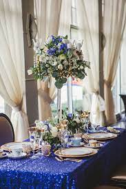 Vintage Meets Glam Wedding Inspiration Belle The Magazine Rose Gold Wedding Decor Purple And Gold Wedding Gold Wedding Decorations