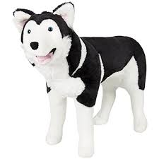 Best Choice Products Husky Dog Plush Animal Realistic Soft Stuffed Wolf Toy Pillow Multicolor Large You Realistic Stuffed Animals Pet Wolf Plush Animals