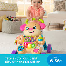 Andadera musical fisher price 3 en 1. Fisher Price Laugh Learn Smart Stages Learn With Sis Walker Walmart Com Walmart Com
