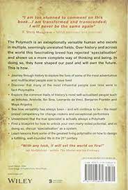 Discover the polymath as it's meant to be heard, narrated by waqas ahmed. The Polymath Unlocking The Power Of Human Versatility Pricepulse