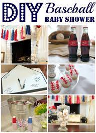 Baseball Themed Baby Shower Baseball Baby Shower Theme Baseball Baby Shower Baby Shower