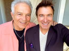 Happy Birthday to my wonderful friends, the phenomenal Tony Award-winning  Actor and Singer @BrianStokesM, and the wonderful NBC Anchor and  Commentator @MitchellReports. Wishing you another year of health and  happiness!