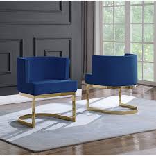 Polished gold metal frame navy velvet light assembly: Best Quality Furniture Leisure Chair With Gold Base Single Overstock 32233141 Navy Blue