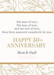 50th Wedding Anniversary Wishes For Parents True Love Words Anniversary Wishes For Parents 50th Wedding Anniversary Wishes Wedding Anniversary Wishes