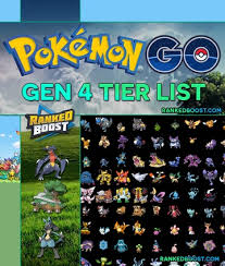 While not a perfect measurement, it is the best and simplest. Pokemon Go Generation 4 Max Cp Chart Best Gen 4 Pokemon Top 10