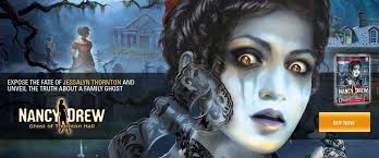 Play The Nancy Drew Ghost Of Thornton Hall Computer Game Today And Reveal The Truth Behind The Thornton Family Nancy Drew Games Nancy Drew Her Interactive