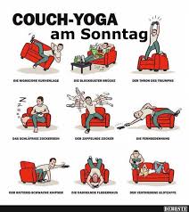 Couch Yoga Am Sonntag Lustige Bilder Spruche Witze Echt Lustig