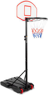 Shop our great selection of sports equipment & save. Amazon Com Best Choice Products Kids Height Adjustable Basketball Hoop Portable Backboard System Stand W 2 Wheels Fillable Base Weather Resistant Nylon Net Multicolor Sports Outdoors