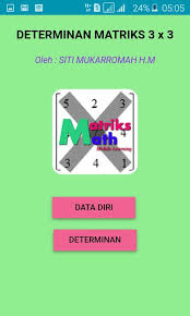 Hay sahabat,, hari ini kita akan melanjutkan kembali belajar matematika. Determinan Matriks 3 X 3 For Android Apk Download