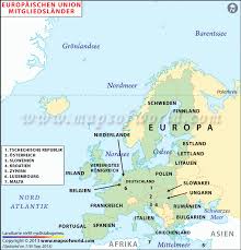 Eu Mitgliedsstaaten Eu Karte Europaische Union Eu Karte Lettland Estland