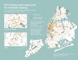 Learn more about zoning requirements. Fun Maps Nyc S Open Restaurants With Roadway And Sidewalk Seating Untapped New York