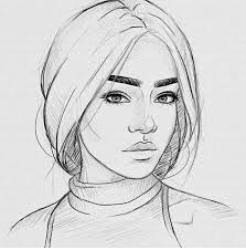 It Bothers Me To Great Extents How Perfect Her Nose Is And How Most Of The Drawing I See Of Faces Mainly Girls Hav Risunki Lica Risunki Portretnye Zarisovki