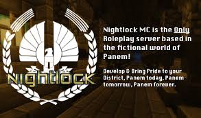 Since its arrival on the server lists, . Nightlockmc Panem Hunger Games Roleplay Pvp Pc Servers Servers Java Edition Minecraft Forum Minecraft Forum