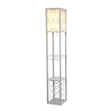 We did not find results for: Simple Designs 62 75 In Gray Floor Lamp Etagere Organizer Storage Shelf And Wine Rack With Linen Shade Lf1015 Gry The Home Depot