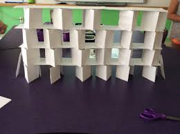 Use folded index cards to build the tallest tower. Grade 3 Steam Steam With Mrs Jansson