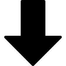 flecha hacia abajo - Iconos gratis de flechas